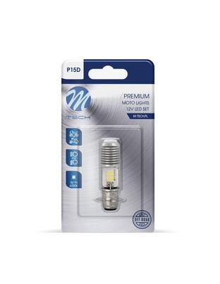 P15d 12V 12W 12x3030SMD LED 1.200lm 6.000K M-TECH - 1 ΤΕΜ.
