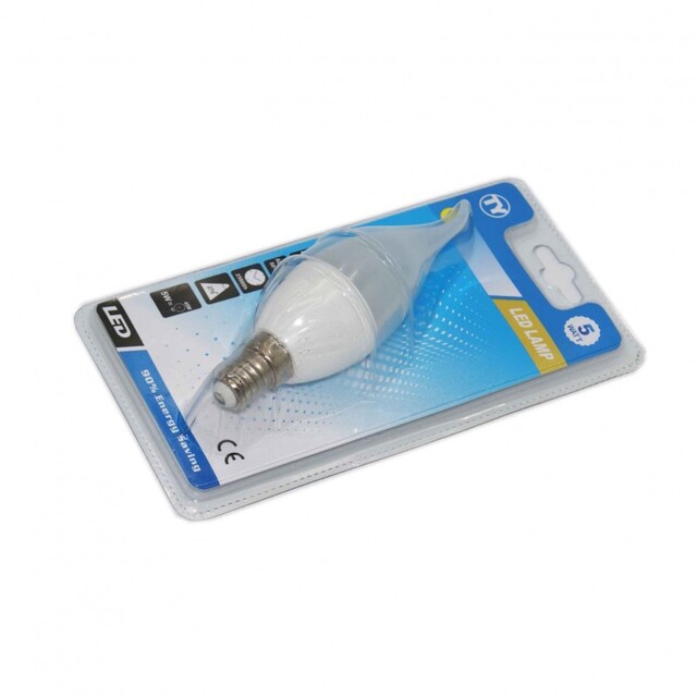 LED ΛΑΜΠΑ E14 5W 450Lm 3000K 9260