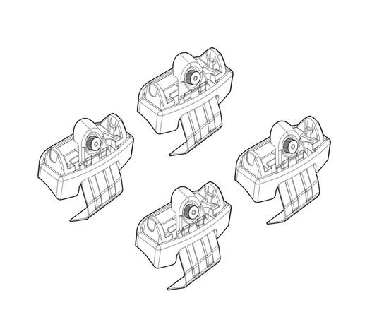 ΑΚΡΑ ΓΙΑ ΜΠΑΡΕΣ NORDRIVE ΓΙΑ SKODA SCALA 5D 06/19+ KIT