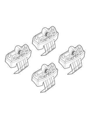 ΑΚΡΑ ΓΙΑ ΜΠΑΡΕΣ NORDRIVE ΓΙΑ SKODA SCALA 5D 06/19+ KIT
