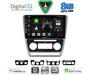 DIGITAL IQ BXF 18595SL_CPAA (10inc) MULTIMEDIA TABLET for SKODA OCTAVIA 5 mod. 2005-2012 (SILVER)
