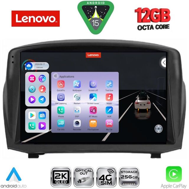 LENOVO SSZ 12154B_CPA (9inc) MULTIMEDIA TABLET for FORD FIESTA mod. 2008-2017