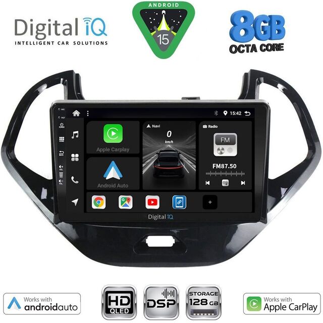 DIGITAL IQ BXF 7167SH_CPAA (9inc) MULTIMEDIA TABLET for FORD KA mod. 2017-2023