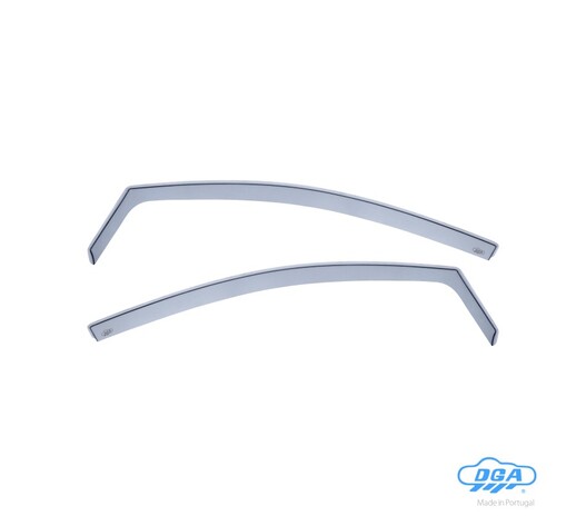 ΖΕΥΓΑΡΙ ΜΠΡΟΣΤΙΝΟΙ ΑΝΕΜΟΘΡΑΥΣΤΕΣ ΓΙΑ VW FOX 3D 2005-2011 ΑΠΟ ΕΥΚΑΜΠΤΟ ΧΥΤΟ ΑΚΡΥΛΙΚΟ ΓΥΑΛΙ  (CAST ACRYLIC GLASS) DGA - 2 ΤΕΜ.