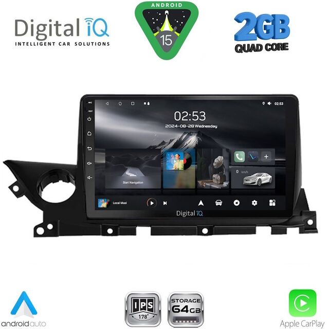DIGITAL IQ RSD 1379B_CPA (9inc) MULTIMEDIA TABLET for MAZDA 6 mod. 2021-2026