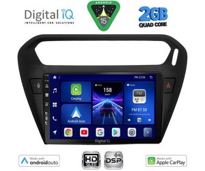 DIGITAL IQ BXC 3511BL_CPAA (9inc) MULTIMEDIA TABLET for CITROEN ELYSEE – PEUGEOT 301 mod. 2013> (BLACK)