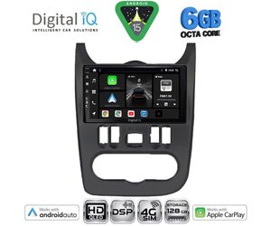 DIGITAL IQ BXF 17101BL_CPAA (9inc) MULTIMEDIA TABLET for DACIA DUSTER – LOGAN – SANDERO mod. 2006-2012 (BLACK)