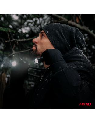 Amio - Φακοί Εργασίας Χειρός τύπου 2xP50 LED χωρητικότητα μπαταρίας 500mAh - 2 τεμ. (04671/AM)