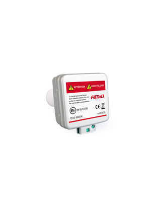 Amio - Λάμπα Xenon D3S 6000K 35W 12V Premium για αντικατάσταση εργοστασιακών και aftermarket xenon με καθαρό λευκό φωτισμό και σταθερή απόδοση με ενσωματωμένο igniter - 1 Τεμ. (01979/AM)
