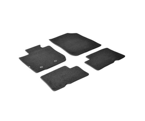 ΠΑΤΑΚΙΑ EXECUTIVE ΜΟΚΕΤΑ ΓΙΑ DACIA DUSTER 05/2010-01/2018 ΣΕ ΜΑΥΡΟ ΧΡΩΜΑ ΜΕ ΚΟΥΜΠΩΜΑΤΑ LAMPA - 4 ΤΕΜ.