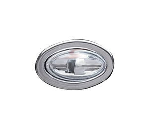 ΔΑΧΤΥΛΙΔΙΑ ΦΛΑΣ ΧΡΩΜΙΟ ΜΕΤΑΛΛΙΚΑ S-Dizayn ΓΙΑ VW POLO 3D/5D 2005-2009 - 2 Τεμ.