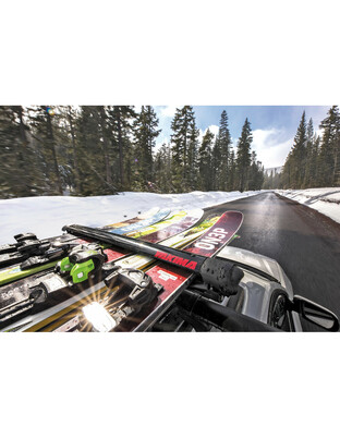 ΒΑΣΗ ΣΚΙ ΟΡΟΦΗΣ FATCAT 6 EVO BLACK 6 ΖΕΥΓΑΡΙΑ ΣΚΙ / 4 SNOWBOARD YAKIMA ΜΑΥΡΗ 82,5cm ΥΑΚΙΜΑ
