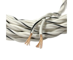 Καλώδια ηχείων (twinned) 2x1,00mm² 100% OFC 1 meter  Auto-Connect 720SCTWH210L2 White