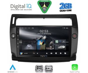 DIGITAL IQ RSD 1084BL_CPA (9inc) MULTIMEDIA TABLET for CITROEN C4  mod. 2004-2011 (BLACK)