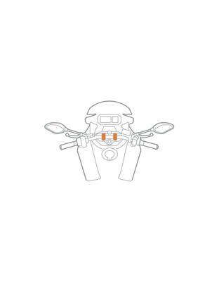 Βιδωτή Βάση Στήριξης Κινητού M8 Pro της σειράς Titan Optiline για τις Βίδες στα Καβαλέτα ή στους Διακόπτες στο Τιμόνι Μηχανής με σπείρωμα M8 και σύστημα Duolock, συμβατή με Θήκες ή Αντάπτορες Κινητού Optiline