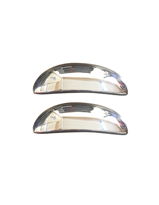ΧΕΡΟΥΛΙΑ ΠΟΡΤΑΣ ΓΙΑ PEUGEOT 206 HB 3D/CC 98-12  ΧΡΩΜΙΟ ΜΕΤΑΛΛΙΚΑ 2ΠΟΡΤΕΣ 2ΤΕΜ