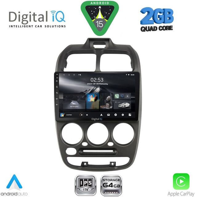 DIGITAL IQ RSD 1246_CPA (9inc) MULTIMEDIA TABLET for HYUNDAI ACCENT mod. 1999-2004