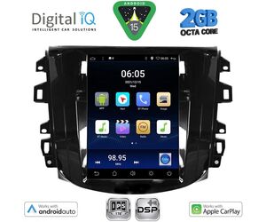 DIGITAL IQ BXF 5856_CPAA TESLA STYLE for NISSAN NAVARA mod. 2016-2025