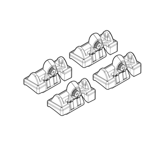 ΑΚΡΑ ΓΙΑ ΜΠΑΡΕΣ NORDRIVE ΓΙΑ HYUNDAI GETZ 5D 06/02-03/08 KIT
