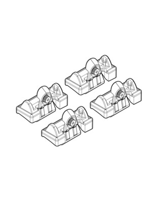 ΑΚΡΑ ΓΙΑ ΜΠΑΡΕΣ NORDRIVE ΓΙΑ HYUNDAI GETZ 5D 06/02-03/08 KIT