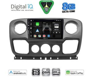 DIGITAL IQ BXF 18463_CPAA (10inc) MULTIMEDIA TABLET for NISSAN NV400 - OPEL MOVANO - RENAULT MASTER mod. 2010-2020