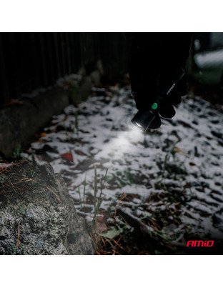Amio - Φακοί Εργασίας Χειρός τύπου 2xP50 LED χωρητικότητα μπαταρίας 500mAh - 2 τεμ. (04671/AM)