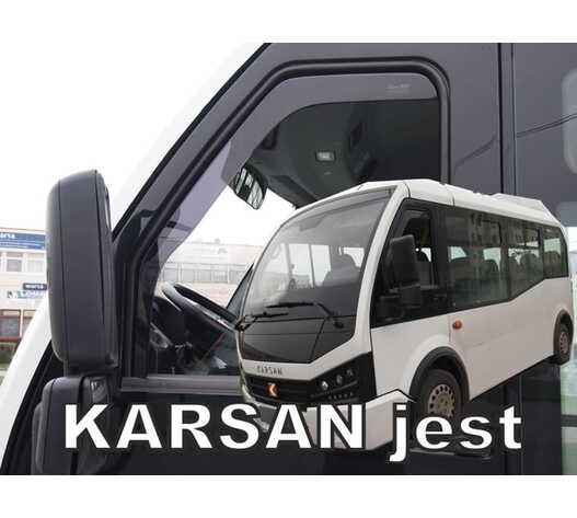 Heko - Ανεμοθραύστες Παραθύρων Για Karsan Jest 2013 > 2πορτο υλικό Acrylic Χρώμα Φιμέ - 2 τεμ. (ΑΝΕΜ.10023)