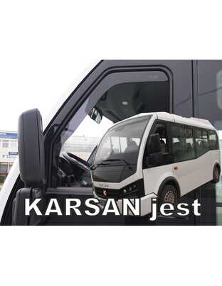 Heko - Ανεμοθραύστες Παραθύρων Για Karsan Jest 2013 > 2πορτο υλικό Acrylic Χρώμα Φιμέ - 2 τεμ. (ΑΝΕΜ.10023)