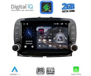 DIGITAL IQ BLE 398_CPA (7" DECK) MULTIMEDIA SYSTEM for FIAT 500 mod. 2016-2025