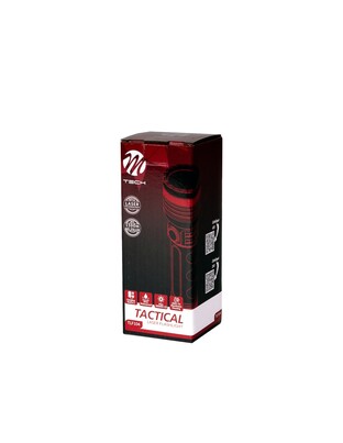 ΦΑΚΟΣ ΧΕΙΡΟΣ 1x10W 490lm IP65 140mm Φ40mm 5000mAh Li-ion TACTICAL LASER FLASHLIGHT M-TECH - 1 Τεμ.