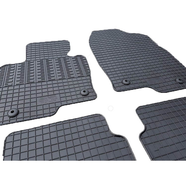 Cik - ΠΑΤΑΚΙΑ ΑΥΤΟΚΙΝΗΤΟΥ ΑΠΟ ΛΑΣΤΙΧΟ ΓΙΑ MAZDA CX5 2012-2017 ΣΕ ΜΑΥΡΟ ΧΡΩΜΑ ΜΕ ΚΟΥΜΠΩΜΑΤΑ - 4 ΤΕΜ. (RM.MA.0002/CK)