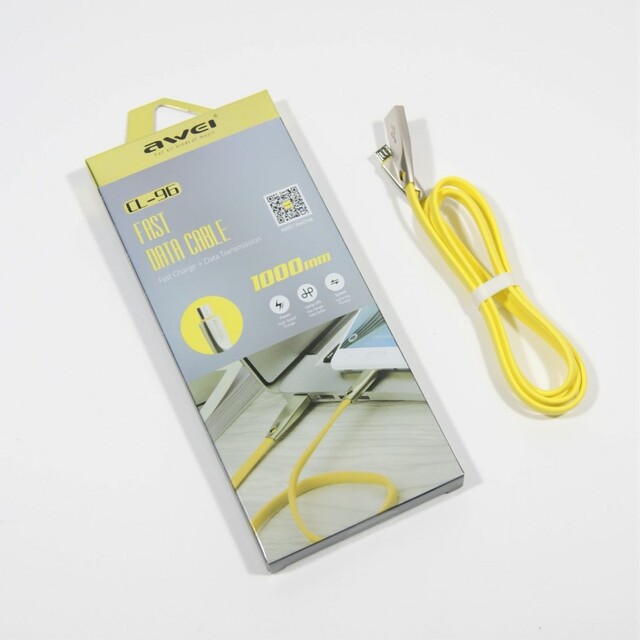Micro USB ΚΑΛΩΔΙΟ 2.1A ΦΟΡΤΙΣΗΣ ΚΑΙ ΜΕΤΑΦΟΡΑΣ ΔΕΔΟΜΕΝΩΝ AWEI PH-CL-96