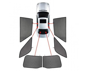 CarShades - ΚΟΥΡΤΙΝΑΚΙΑ  CAR SHADES ΓΙΑ OPEL GRANDLAND 5D 2017+ - 6 ΤΕΜ. (PVC.VAU-GRAN-5-A)