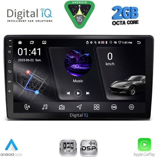 DIGITAL IQ RSF 4722_CPA (9inc) MULTIMEDIA TABLET for TOYOTA LANDCRUISER mod. 1998-2003