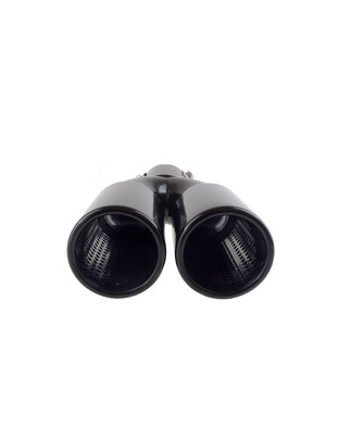 Amio - ΑΚΡΟ ΕΞΑΤΜΙΣΗΣ ΔΙΠΛΗ ΑΠΟΛΗΞΗ ΜΑΥΡΟ 130x215mm Φ35>50mm - 1 τεμ. (02194/AM)