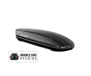 ΜΠΑΓΚΑΖΙΕΡΑ ΟΡΟΦΗΣ MANIA 460 DUO BLACK (ΜΑΥΡΗ/ΓΥΑΛΙΣΤΕΡΗ) MENABO