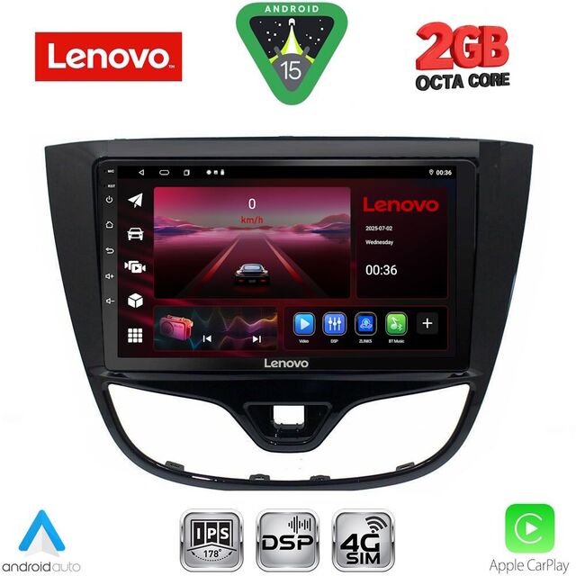 LENOVO LVF 5489_CPA (10inc) MULTIMEDIA TABLET for OPEL KARL mod. 2014-2019