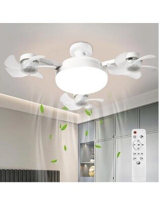 RIXME LED ΑΝΕΜΙΣΤΗΡΑΣ ΟΡΟΦΗΣ ΜΕ ΦΩΣ & ΤΗΛΕΧΕΙΡΙΣΤΗΡΙΟ Ε27 50W RZ-57443