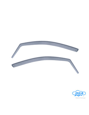 ΖΕΥΓΑΡΙ ΜΠΡΟΣΤΙΝΟΙ ΑΝΕΜΟΘΡΑΥΣΤΕΣ ΓΙΑ HONDA JAZZ 5D 2001-2009 ΑΠΟ ΕΥΚΑΜΠΤΟ ΧΥΤΟ ΑΚΡΥΛΙΚΟ ΓΥΑΛΙ  (CAST ACRYLIC GLASS) DGA - 2 ΤΕΜ.