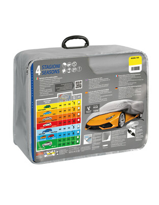 Lampa - 4 Seasons AG-1 Κουκούλα Αυτοκινήτου για Opel Adam Rocks Swing Top 3/5 doors 09/2014 > 12/2019 Aδιάβροχη με Aπαλή Eσωτερική Eπένδυση από 100% PEVA Μη Τοξικό Βινύλιο με Διαστάσεις: 400x170x160 cm - 1 τεμ. (L2045.5)
