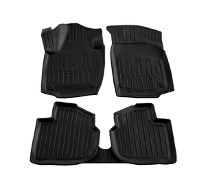 ΠΑΤΑΚΙA ΛΑΣΤΙΧΟ ΣΕ ΣΚΑΦΗ ME KOYMΠΩΜΑΤΑ ΓΙΑ SEAT TOLEDO 4D 2012-2019 / SKODA RAPID 4/5D 2012-2019 RACE AXION - 5 Τεμ.