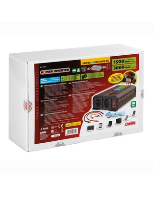 INVERTER 24V/220-240W max1500-peak3000W