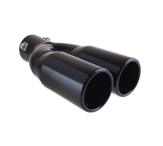 Amio - ΑΚΡΟ ΕΞΑΤΜΙΣΗΣ ΔΙΠΛΗ ΑΠΟΛΗΞΗ ΜΑΥΡΟ 130x215mm Φ35>50mm - 1 τεμ. (02194/AM)