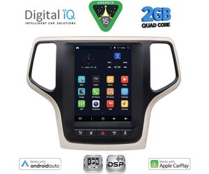 DIGITAL IQ BXC 3983_CPAA TESLA STYLE for JEEP GRAND CHEROKEE mod. 2014-2019