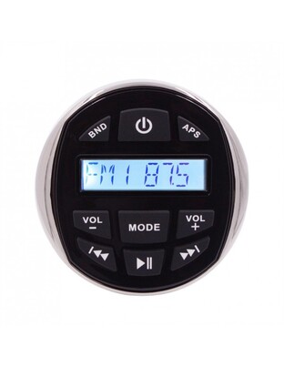 HASDA MP3 PLAYER 113 mm- 5V-4X40W ΜΕ ΡΑΔΙΟΦΩΝΟ/USB/BLUETOOTH (ΑΔΙΑΒΡΟΧΟ/ΣΤΡΟΓΓΥΛΟ/ΜΑΥΡΟ ΧΡΩΜΙΟΜΕΝΟ ΔΑΧΤΥΛΙΔΙ)