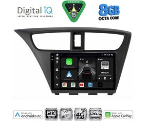 DIGITAL IQ BXK 20190_CPAA (9inc) MULTIMEDIA TABLET for HONDA CIVIC mod. 2012-2016