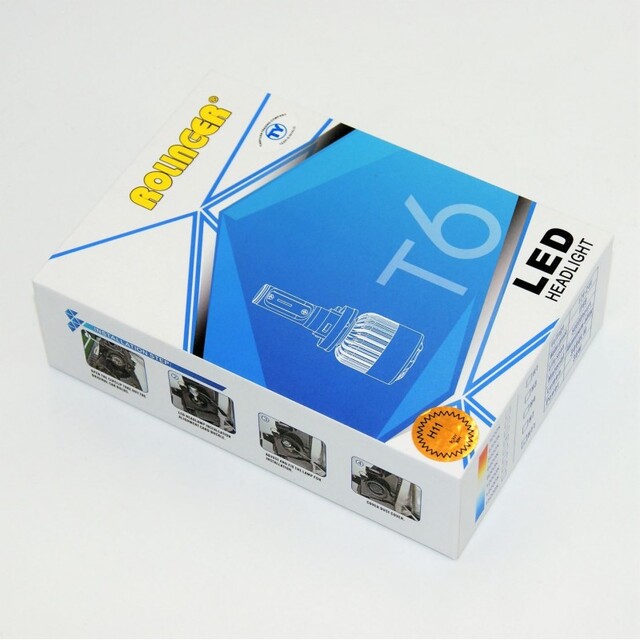 ΛΑΜΠΕΣ LED H11 AYTOKINHTOY T6 ROLINGER 9V-30V 30W AU-T6-3601
