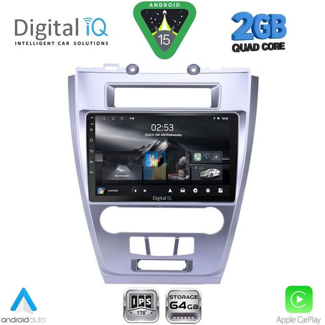 DIGITAL IQ RSD 1159_CPA (10inc) MULTIMEDIA TABLET for FORD FUSION mod. 2012-2017