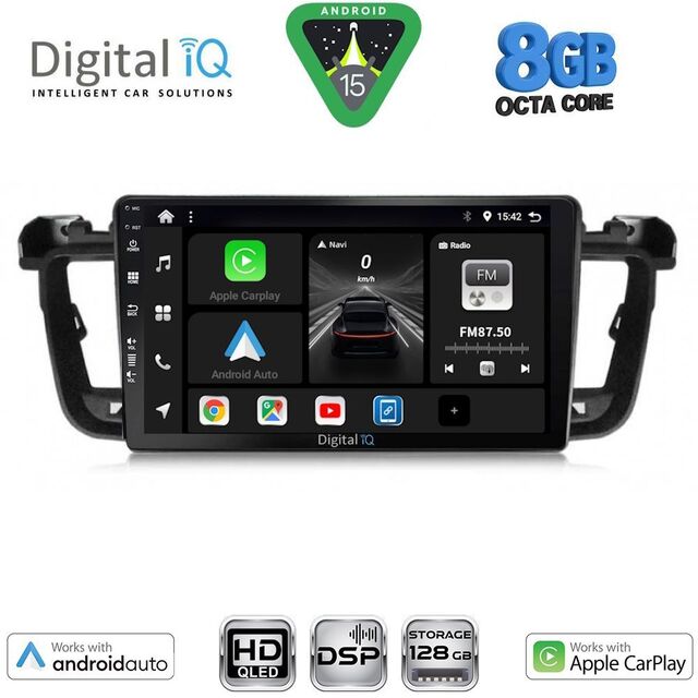 DIGITAL IQ BXF 18518_CPAA (9inc) MULTIMEDIA TABLET for PEUGEOT 508 mod. 2010-2016