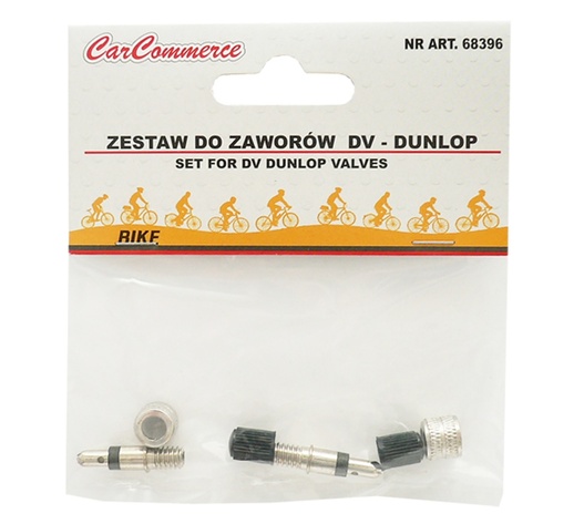CarCommerce - KIT ΒΑΛΒΙΔΑΣ ΠΟΔΗΛΑΤΟΥ DUNLOP ΣΕΤ 6ΤΕΜ. (68396-CC)